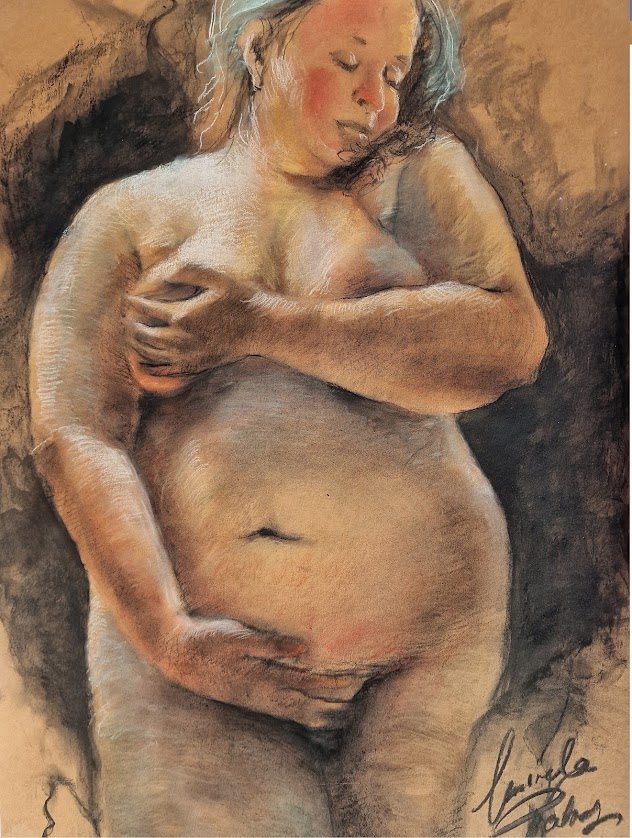 Sorina, painting by Mirela Patras